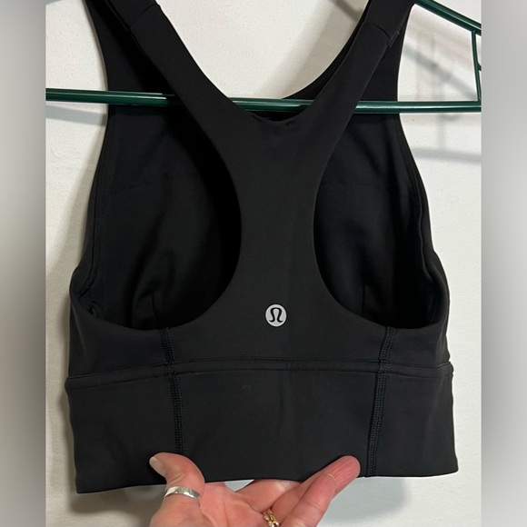 Lululemon Wunder Train Long-Line Bra Medium Support C/D Cups Workout Activewear - Picture 8 of 9